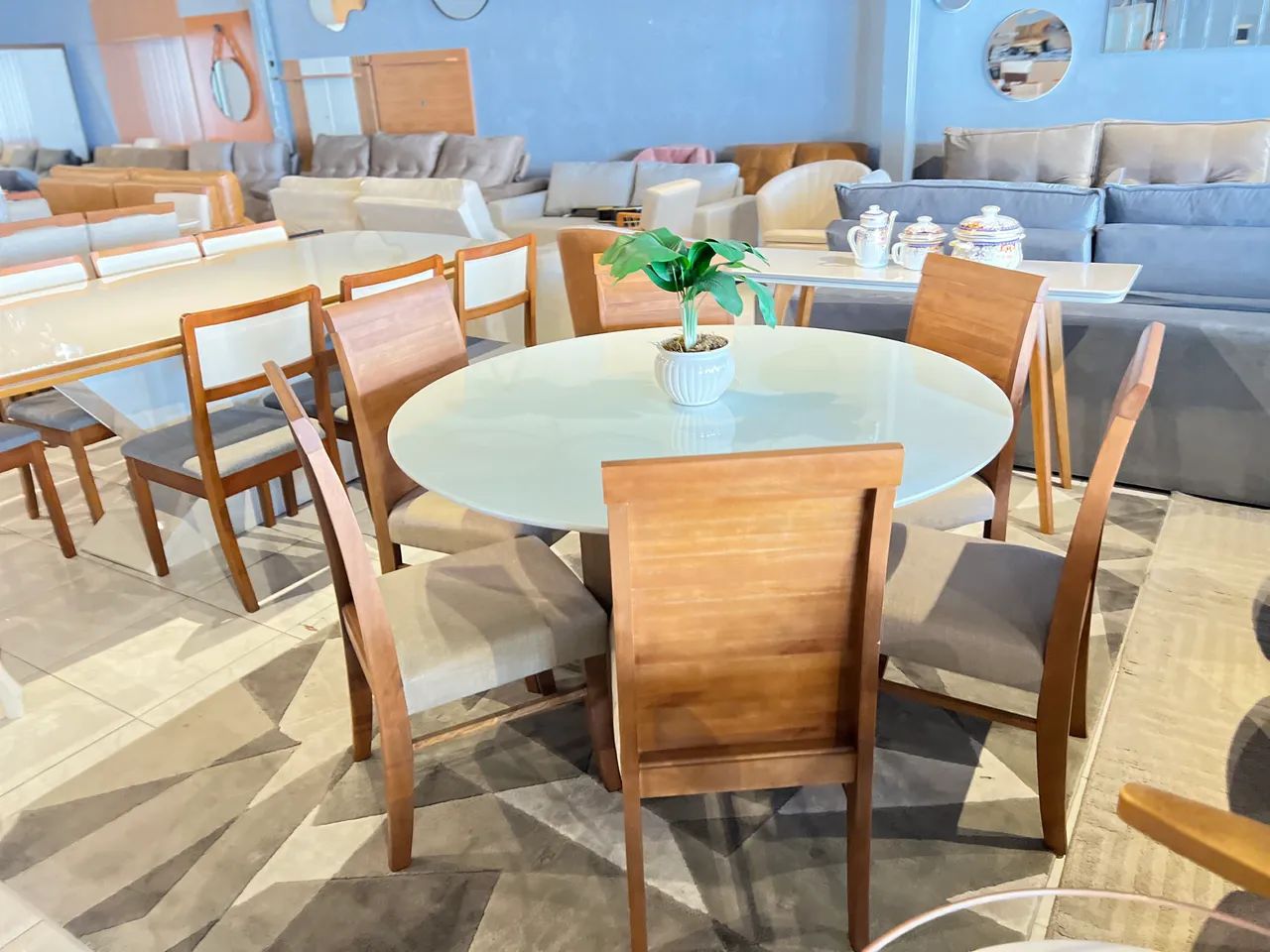 Mesa de jantar nova de madeira  - Foto 2