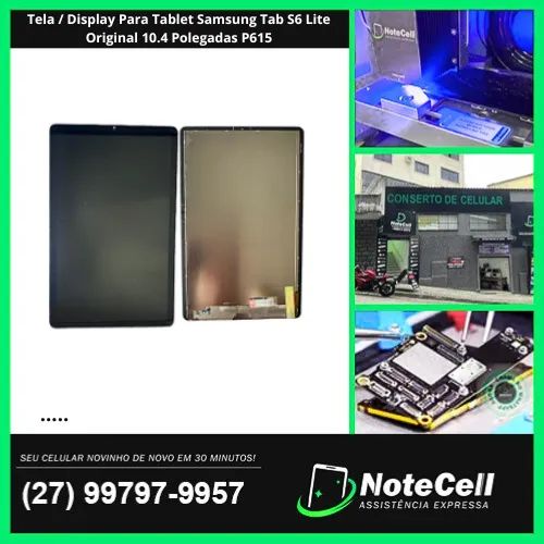 Tela / Display Para Tablet Samsung Tab S6 Lite Original 10.4"  P615