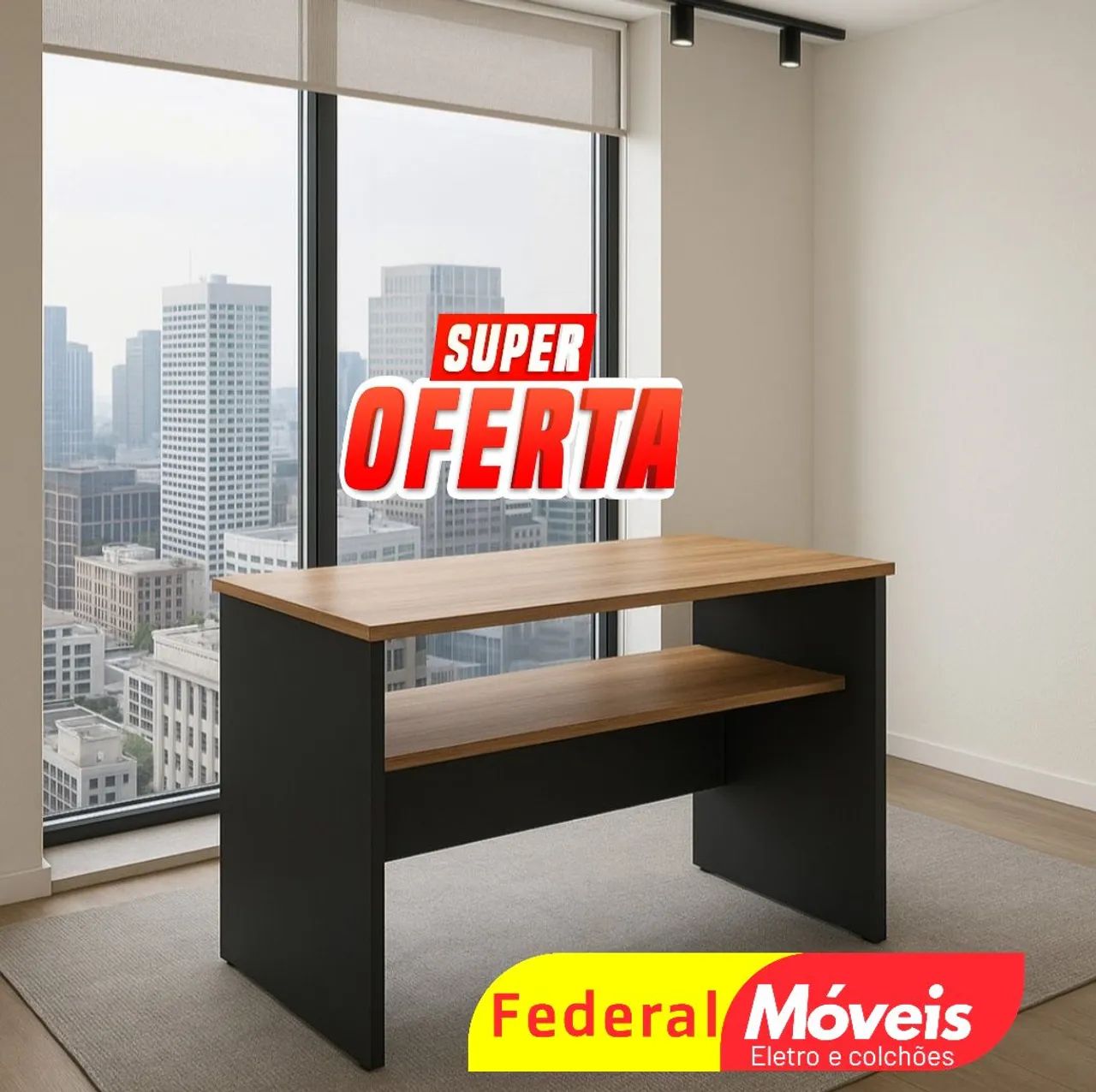 Aparador 1,00x0,42 - Design moderno e versátil!