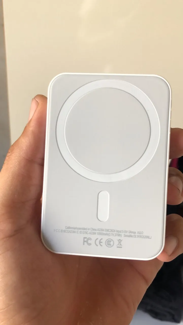 carregador por indução para iphone novo lacrado