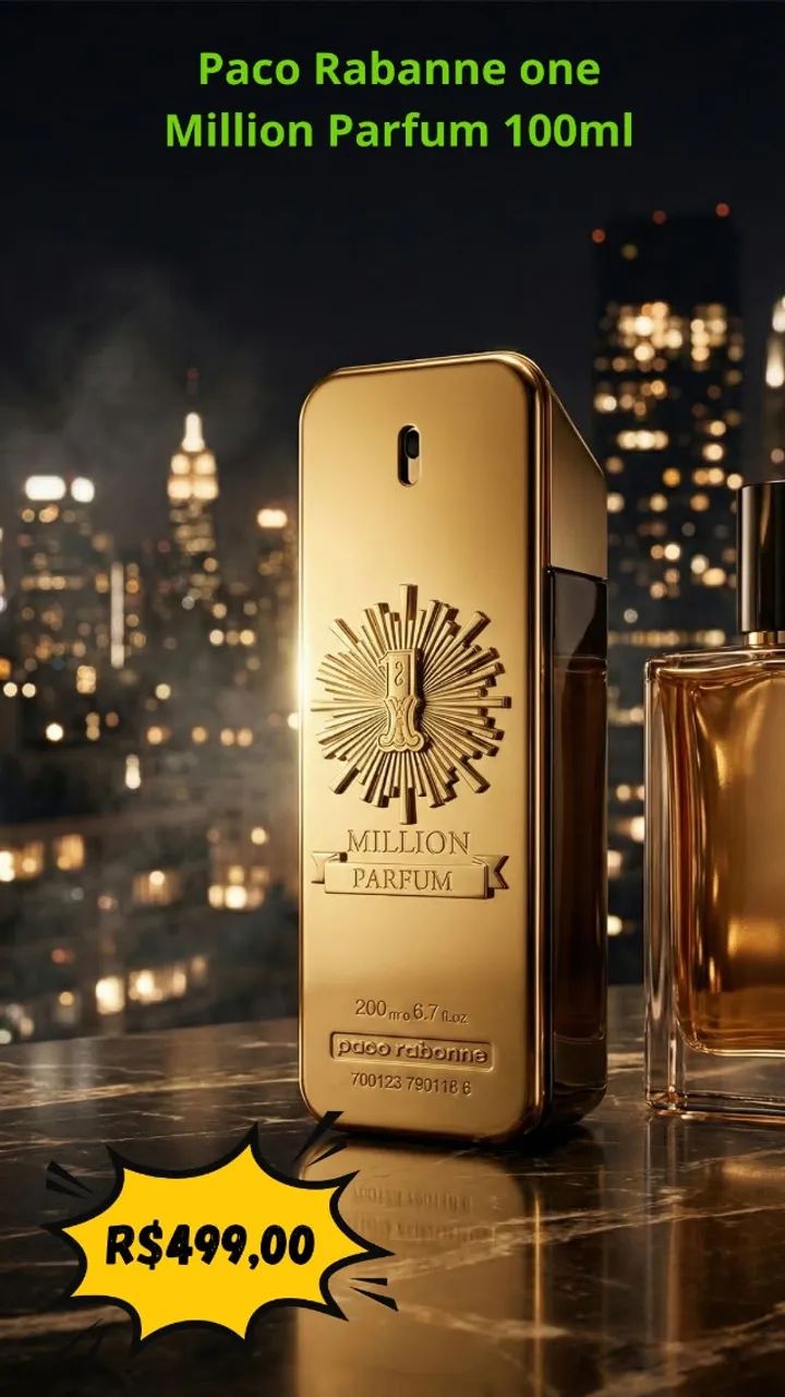 Perfume One Million Paco Rabanne 100ml Original - Foto 2