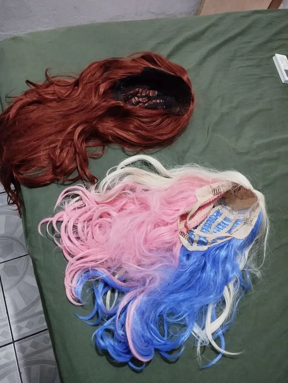 Perucas de cabelo sintético - 2 peças - Foto 2