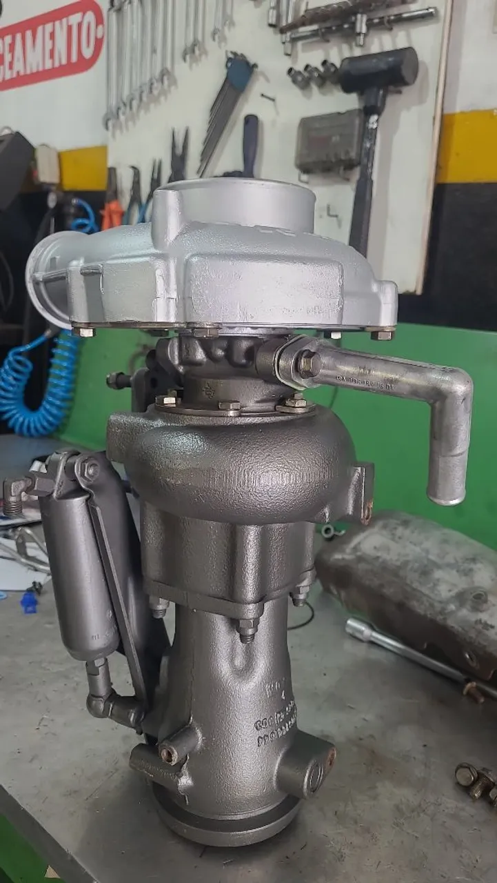Turbina completa já com freio motor