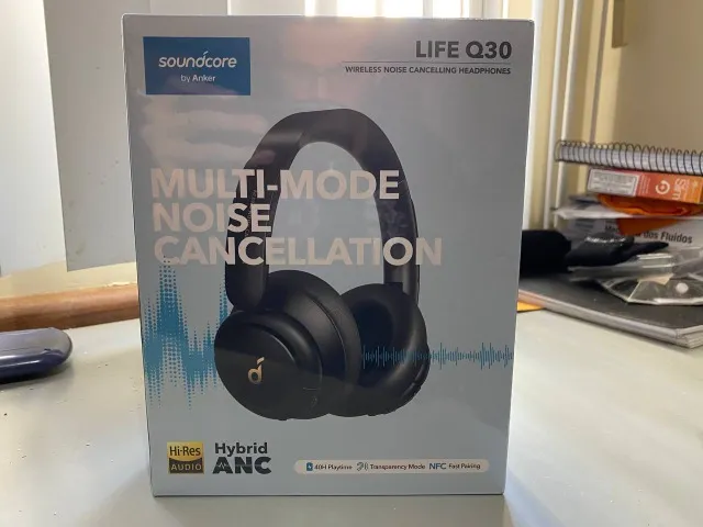 [Lacrado] Fone de Ouvido Anker Q30 cancelamento de ruído - parcelo no cartão e entrego