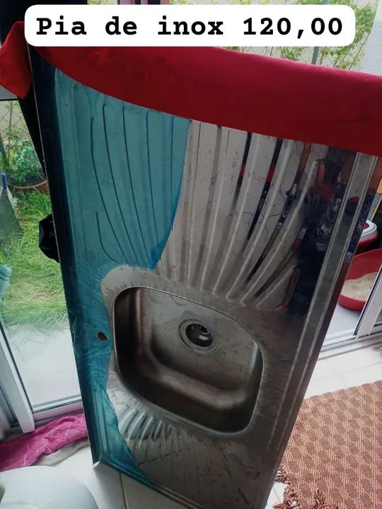 Pia de Inox 120 cm