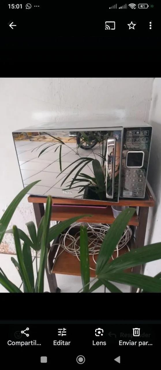 Micro-ondas Philco Espelhado