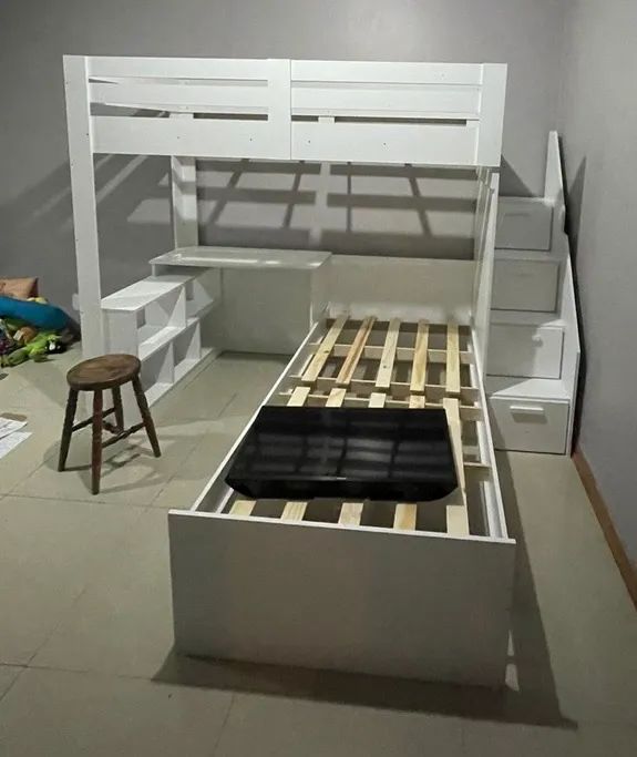 Cama Beliche com escrivaninha  - Foto 2