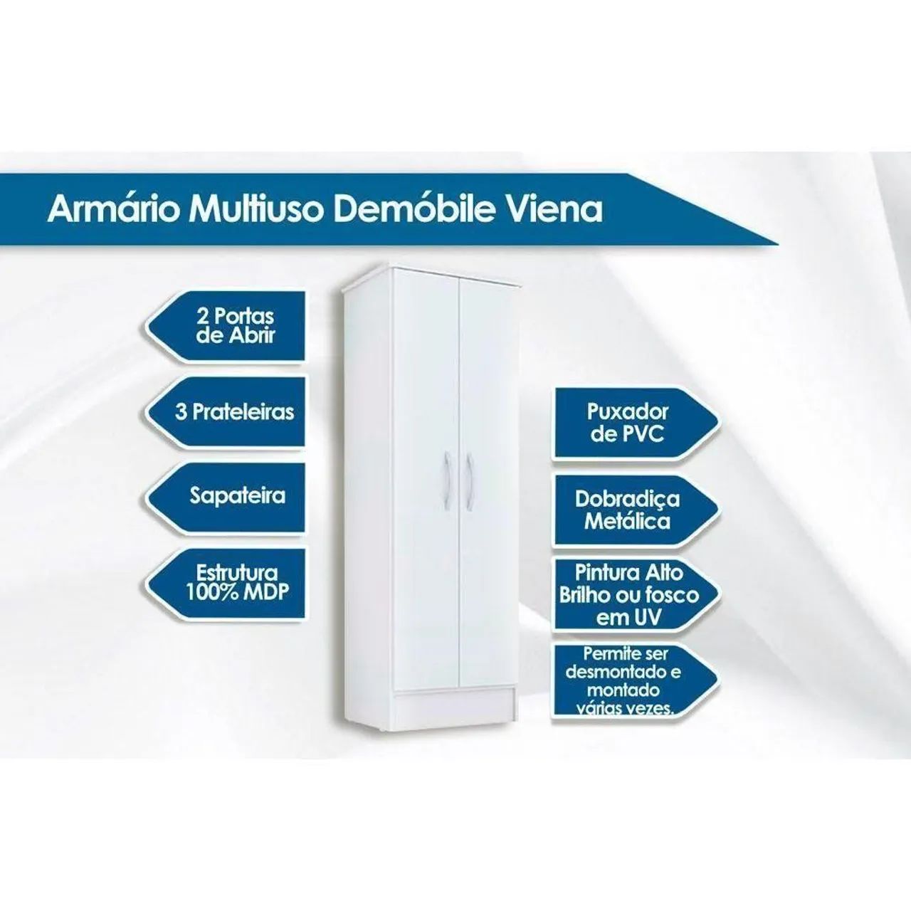 Multiuso 2 portas Viena ENTREGA GRÁTIS  - Foto 2