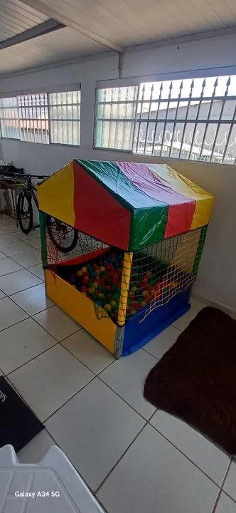 Piscina de Bolinhas Infantil completa - Foto 2