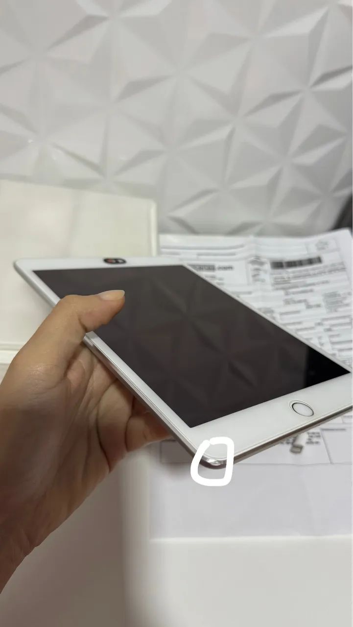 iPad mini 4 128g Wi-Fi prata único dono com nota fiscal - Foto 3
