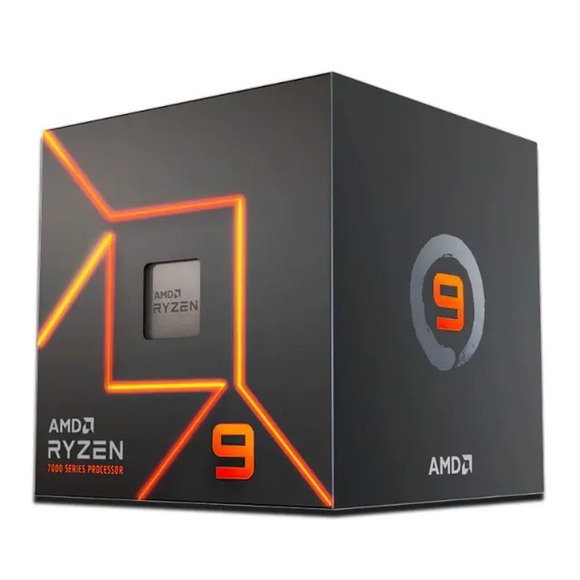 Processador AMD Ryzen 9 7900 12/24 3.7GHz (5.4GHz) Cache 76MB AM5 100-100000590BOX [novo]