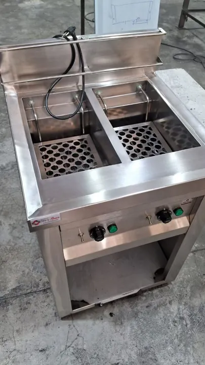 Fritadeira elétrica aço inox 304 linha Premium
