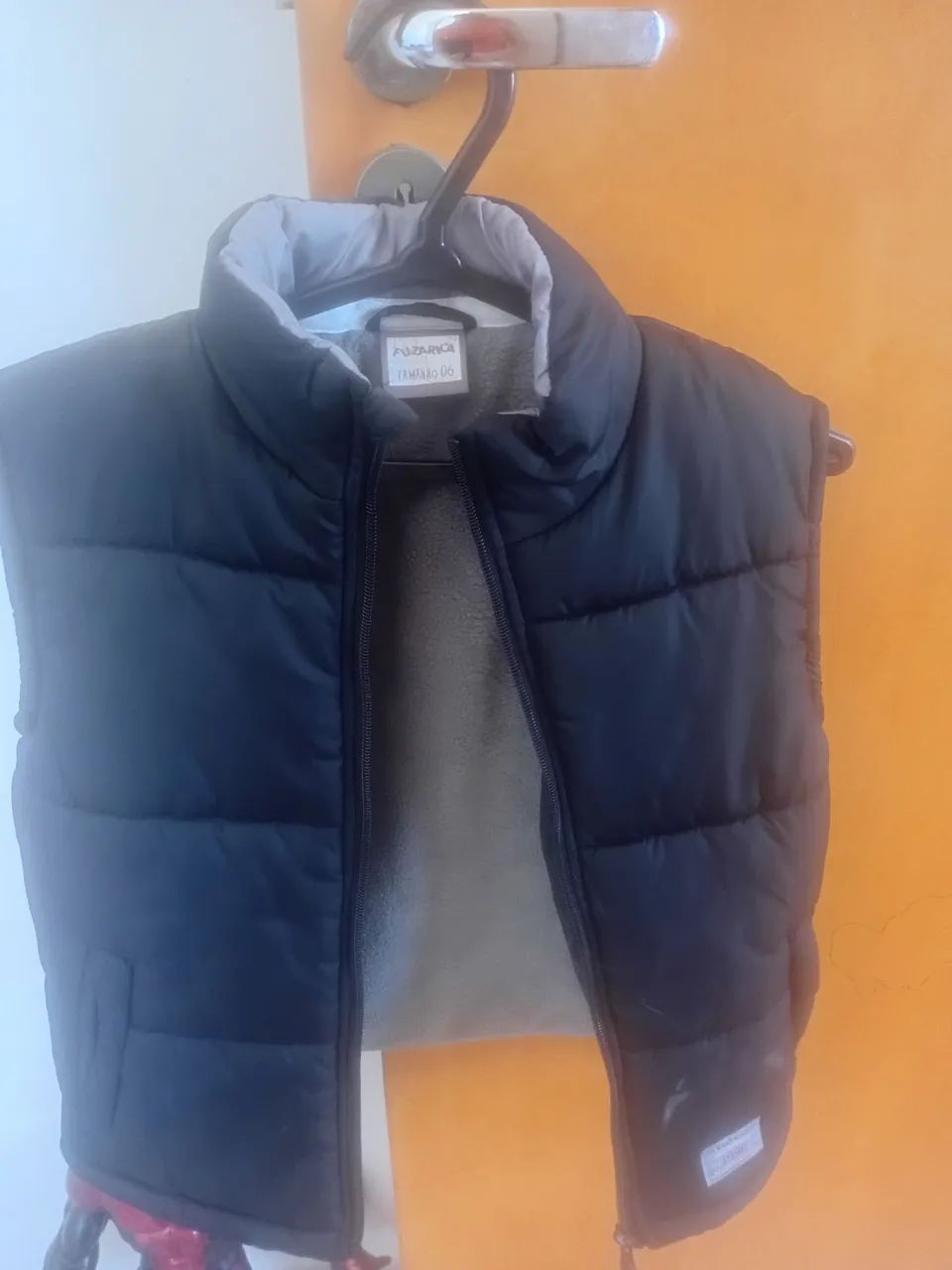 Colete Infantil Acolchoado Azarça - Tam. 06