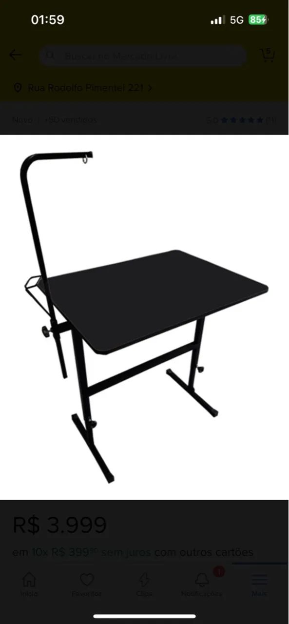 Kit Petshop Secador Soprador Mesa De Tosa Banheira 220v - Foto 4