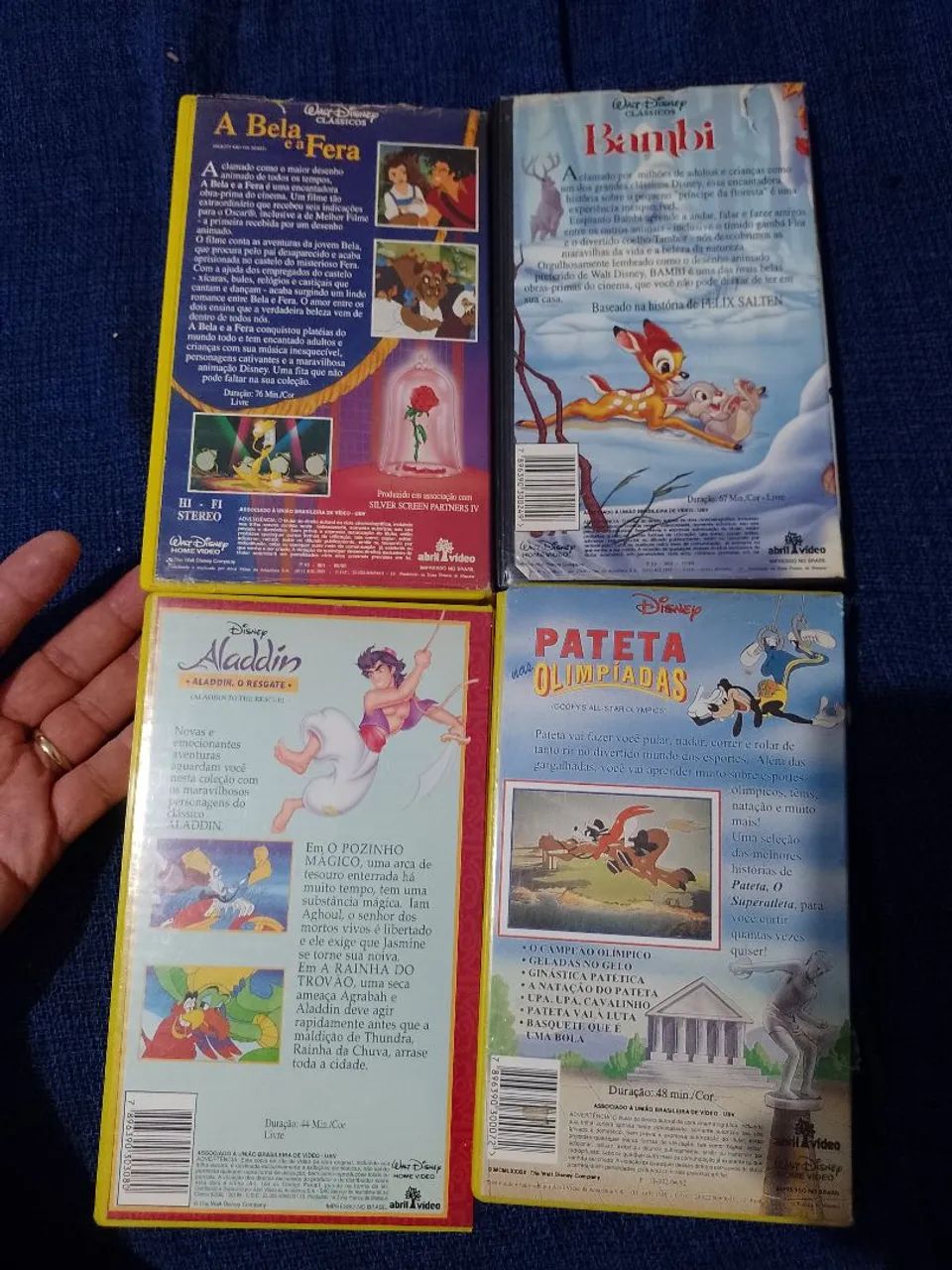 Fitas VHS - Desenho Disney - Foto 2