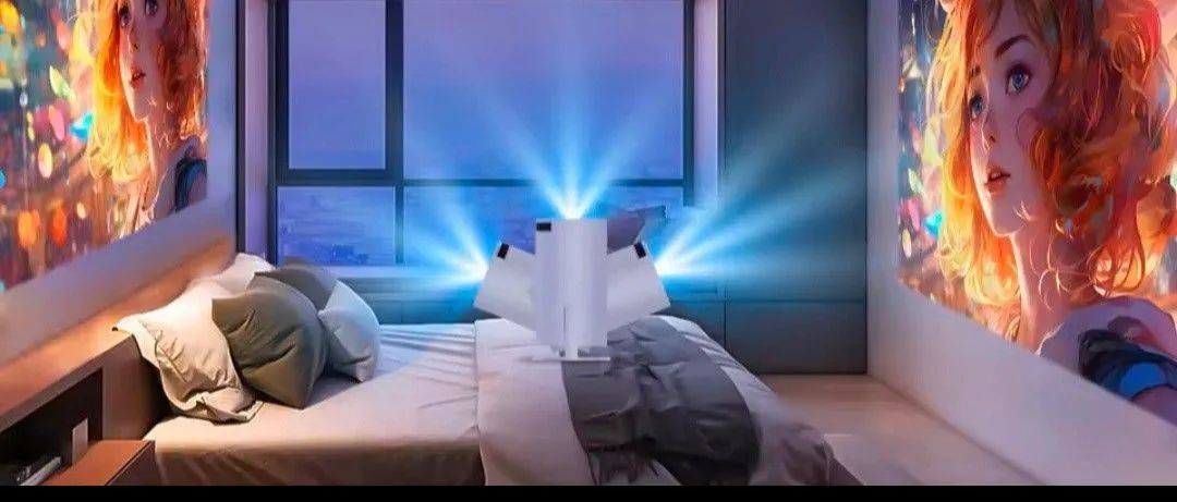 Projetor 4K Magcubic HY300Pro com Wi-Fi e Som  - Foto 4