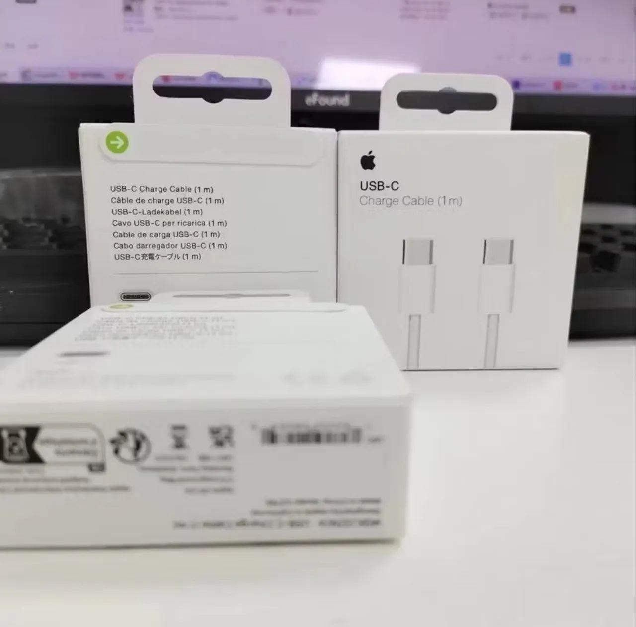Cabo USB-C Apple 60W 1 metro  - Foto 5