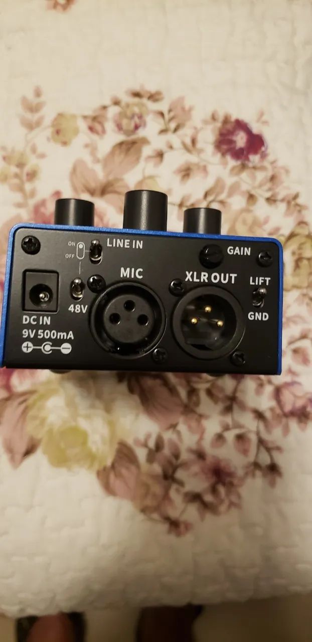 Pedal Flamma Fv04 Vocal Harmonizer Azul - Instrumentos musicais
