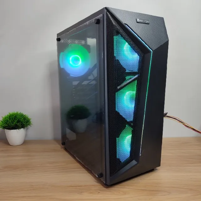 Gabinete Gamer com 4 Fans Hayom