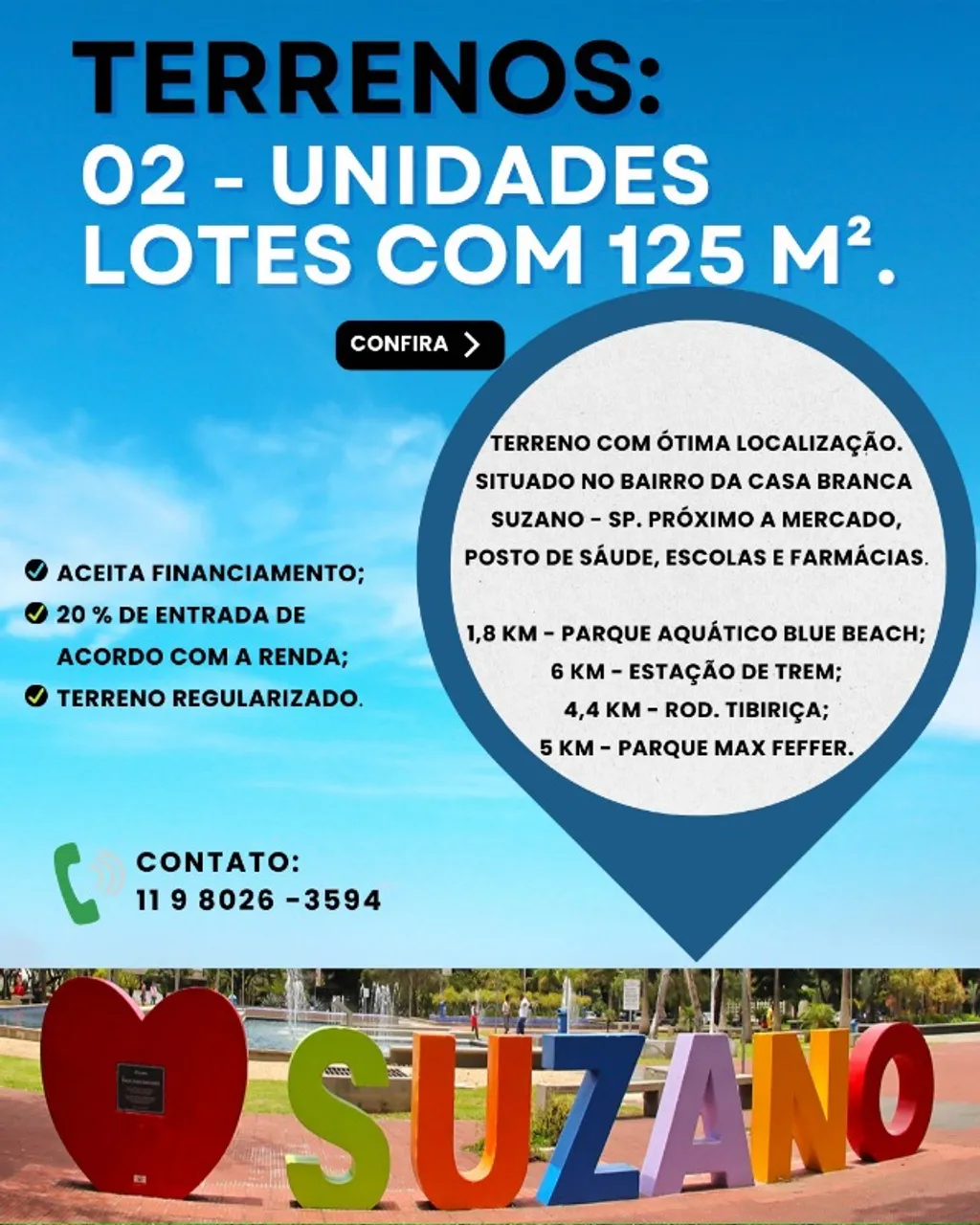 Terrenos, sítios e fazendas - Suzano, SP | OLX