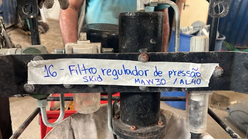 FILTRO REGULADOR DE PRESSÃO AW30 SKID