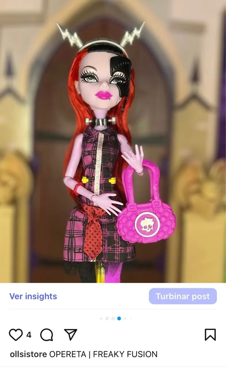 Boneca Monster High Operetta Freaky Fusion - Foto 3