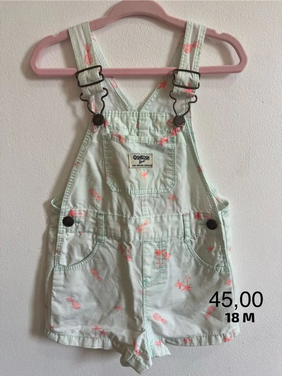Macacão bebê OshKosh B'Gosh