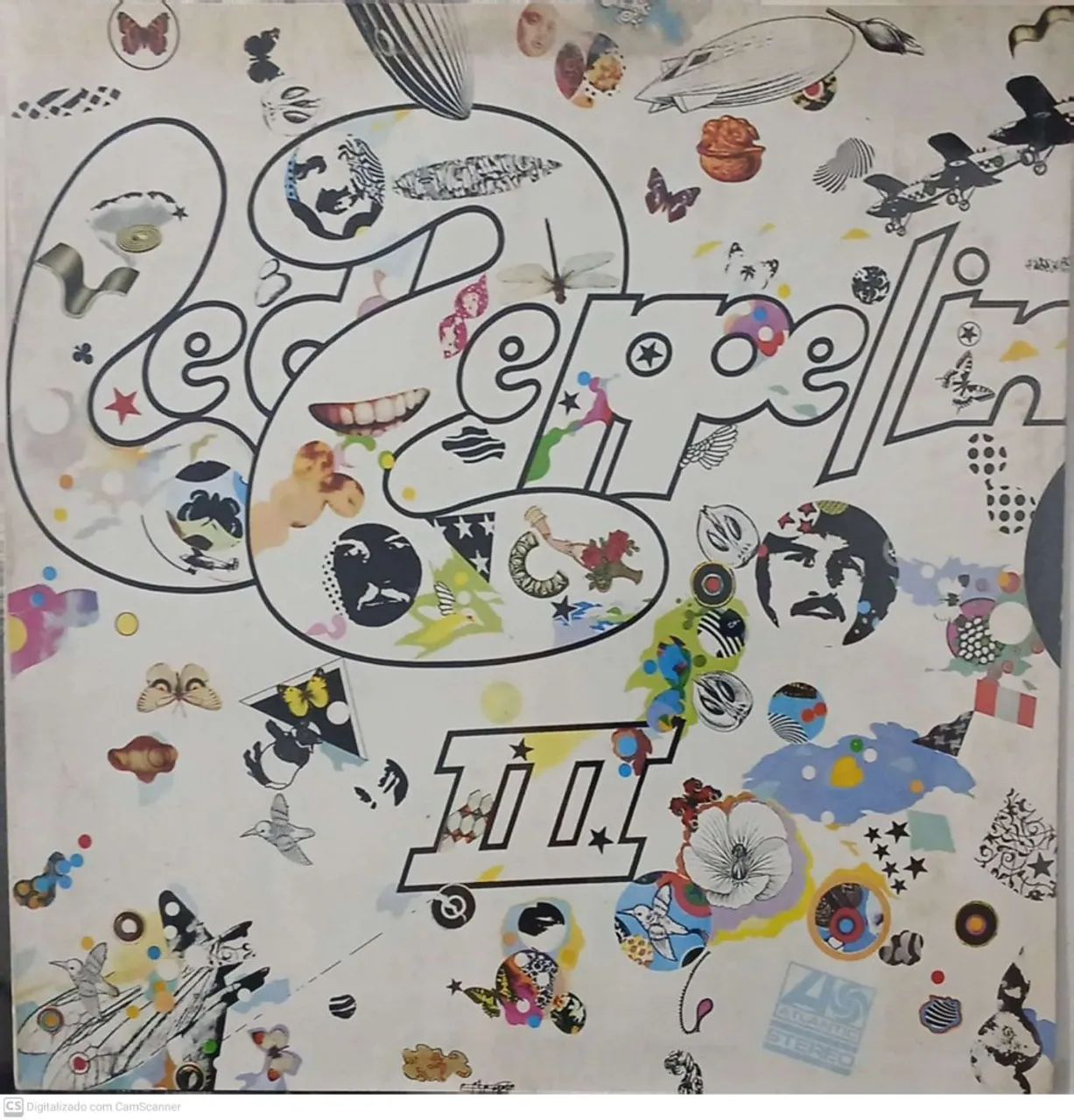LP/ Led Zeppelin III - Vinil EX estado c/Capa Gatefold Dupla 
