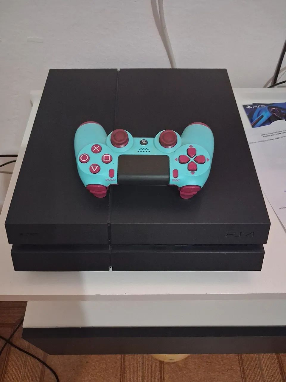 Ps 4 Fat na caixa nunca foi aberto! + 10 Jogos originais  - Foto 2