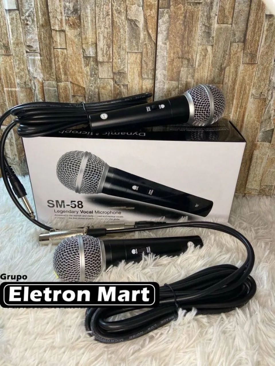 1 Microfone Profissional Com Cabo Sm-58 - Premium - Dynamic - Foto 2