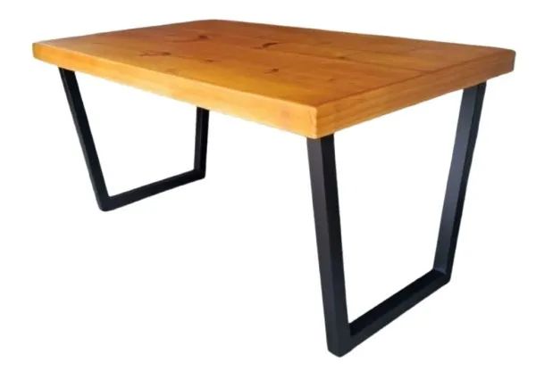 Mesa Industrial Rustica - Foto 4