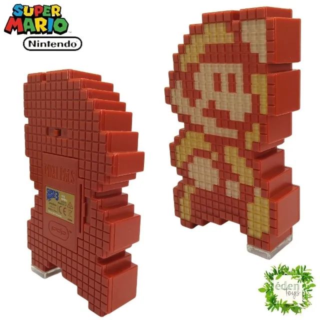 Super Mário - Luminária Mário Pixel Pals (cód 540) - Foto 3