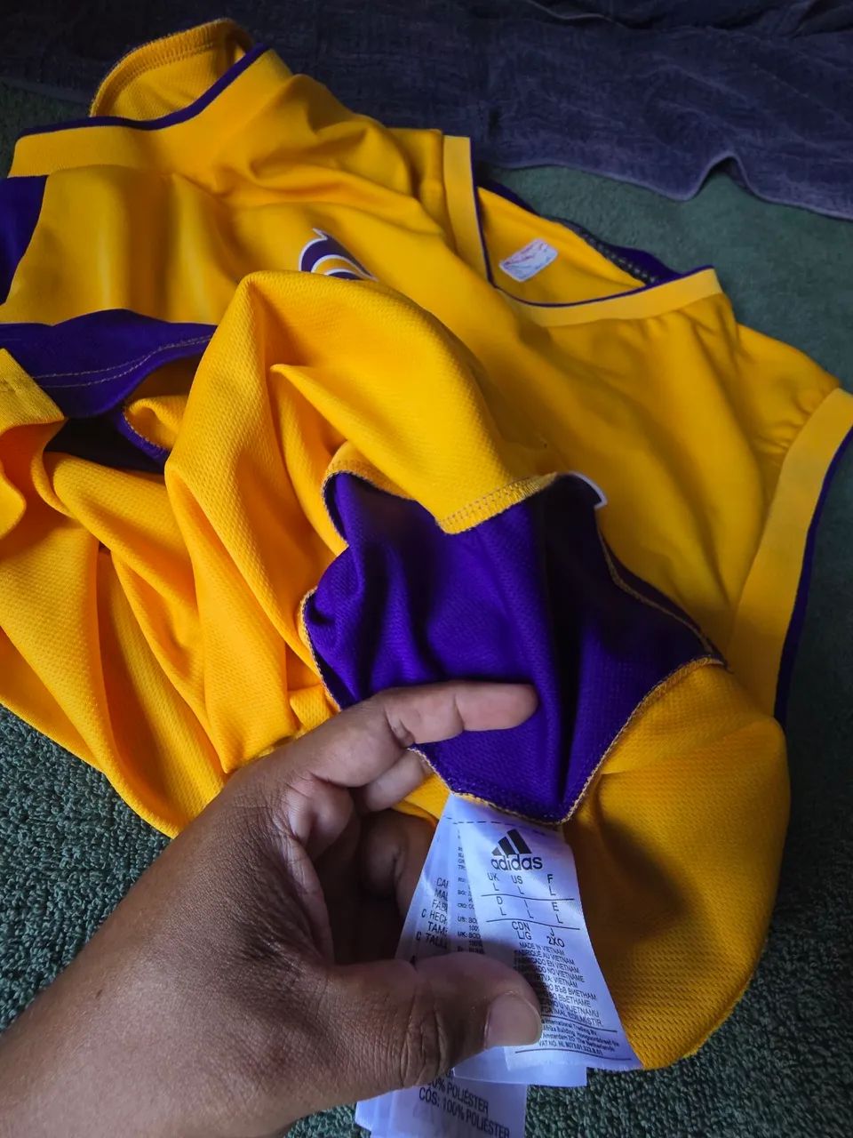 Jersey Lakers Kobe Bryant 24 Adidas - Foto 5