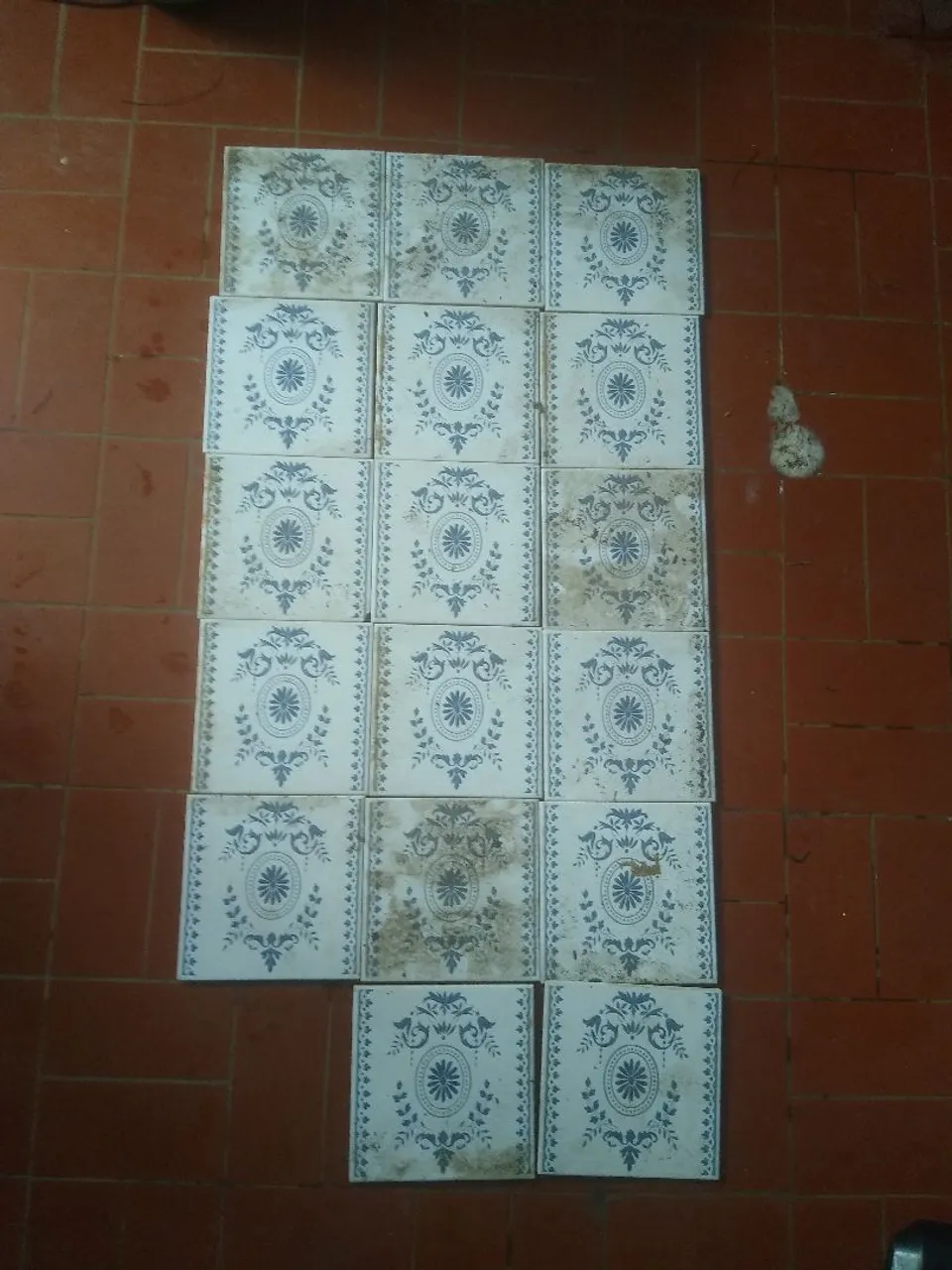Azulejos antigos decorativos