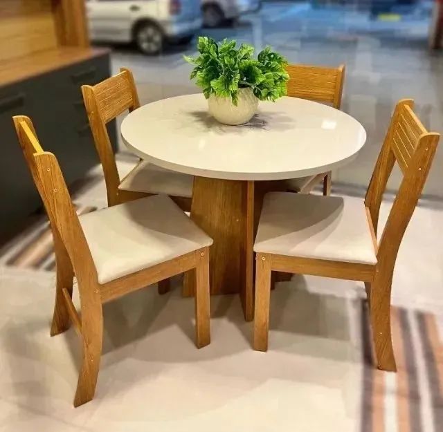 Conjunto de Mesa e Cadeiras de Jantar flipp / ENTREGA HOJE !!! 
