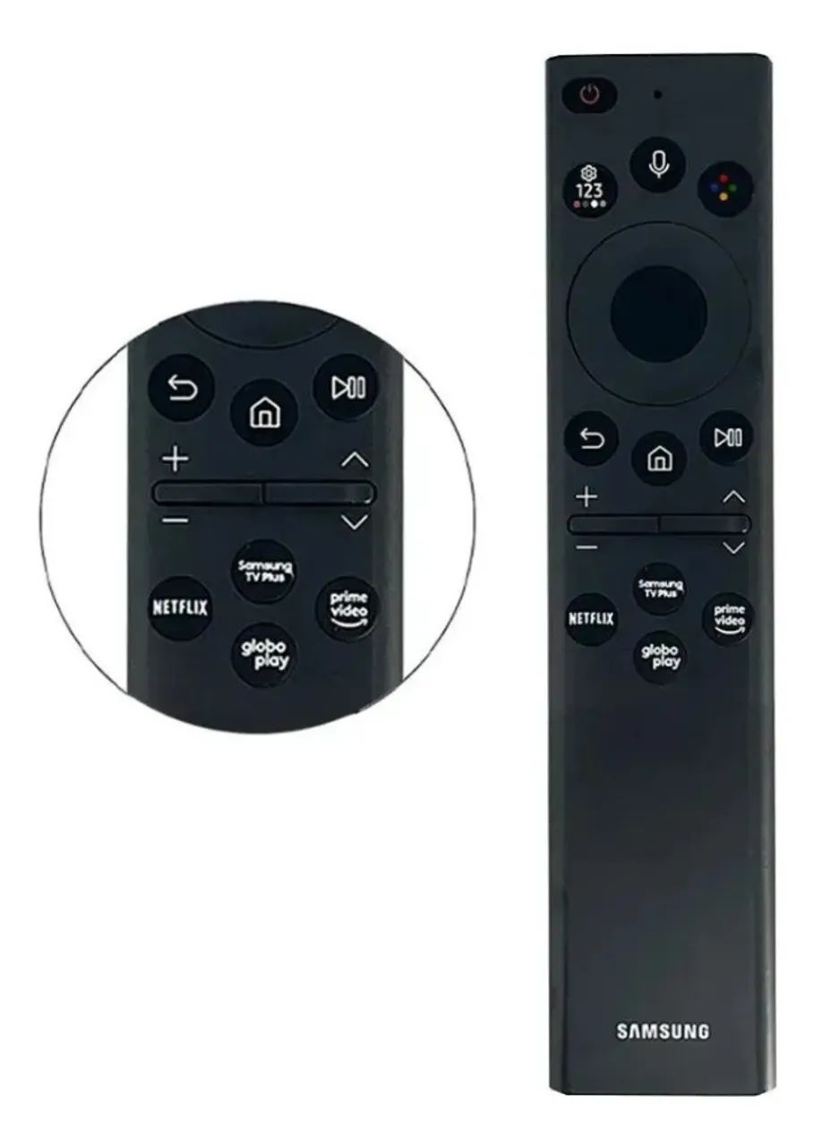 Controle Remoto Tv Smart Samsung Com Voz Smart - Foto 5