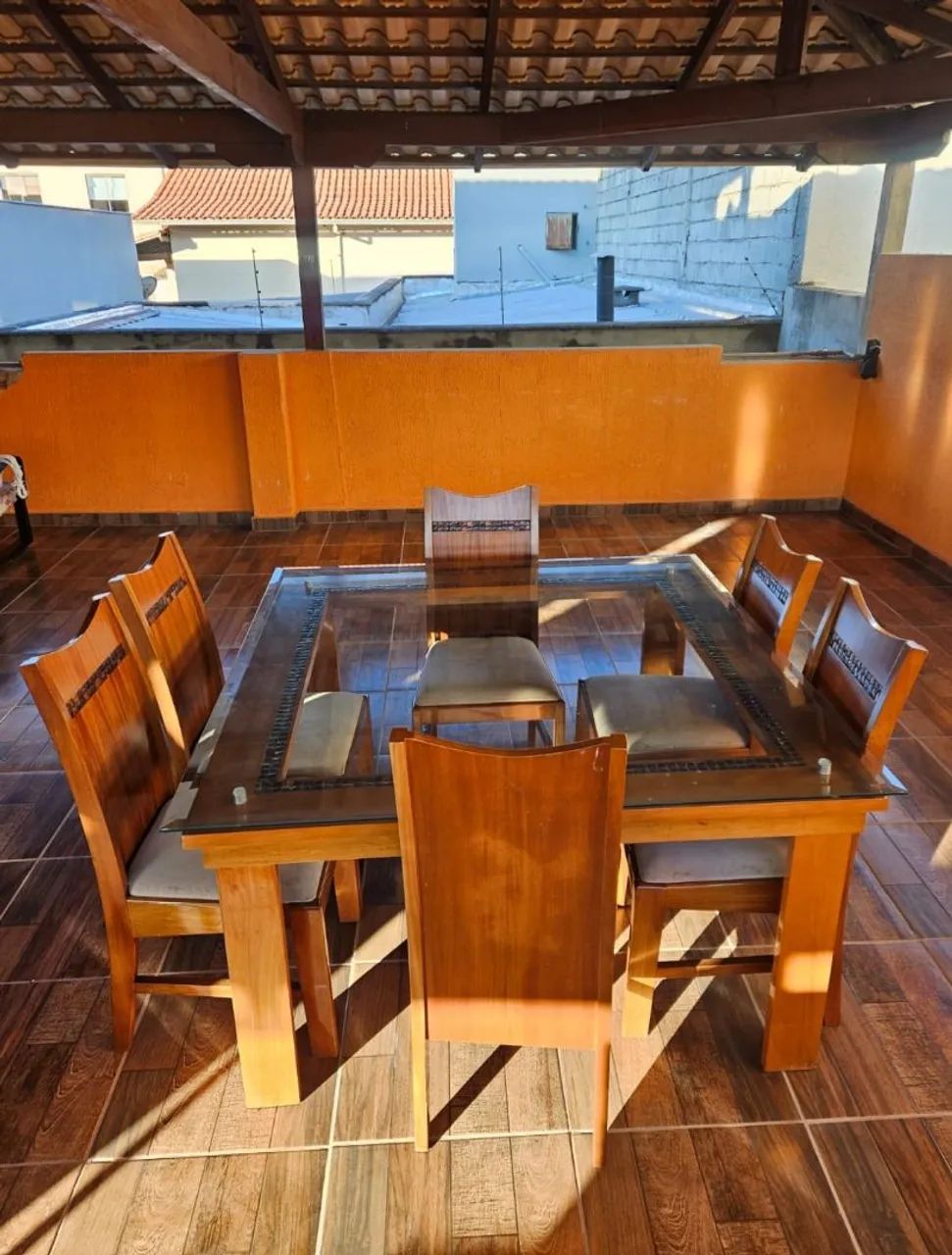 Linda Mesa de Jantar com 6 cadeiras - Foto 2