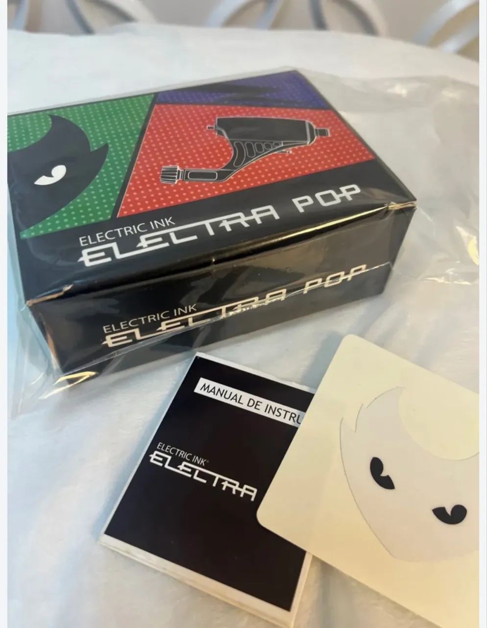 Máquina de tatuagem Electra pop Electric Ink impecável  - Foto 4