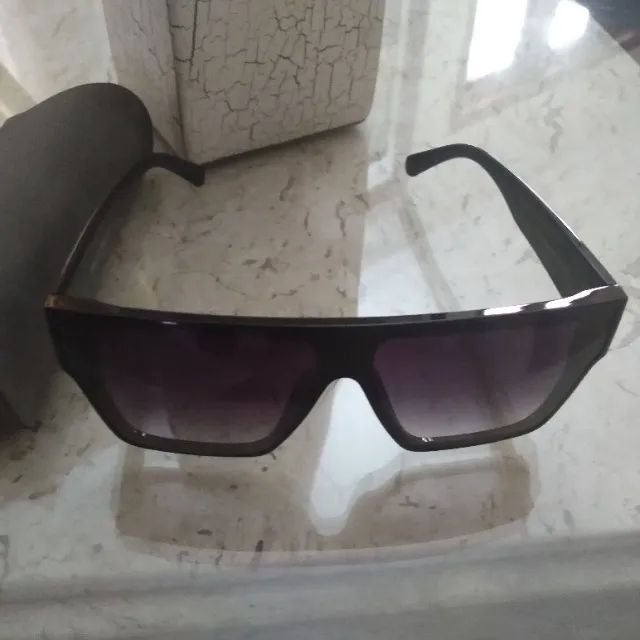 Óculos de Sol quadrado moderno grande proteção UV 400 - HC - Foto 4