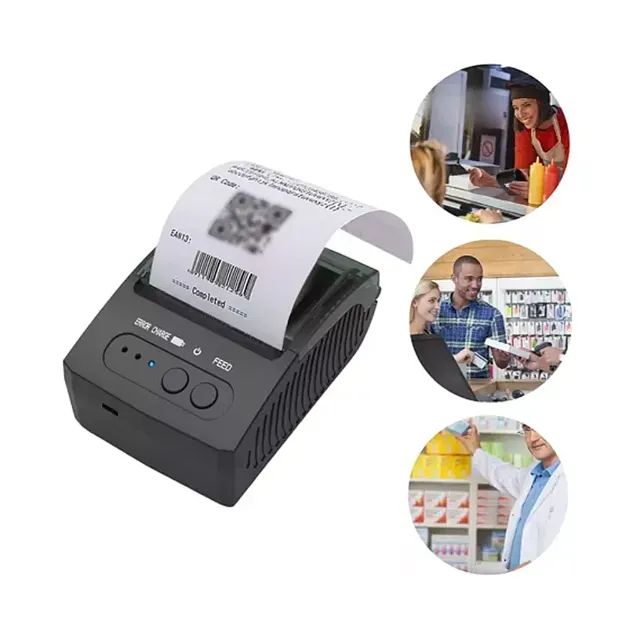 Mini impressora bluetooth térmica 58mm