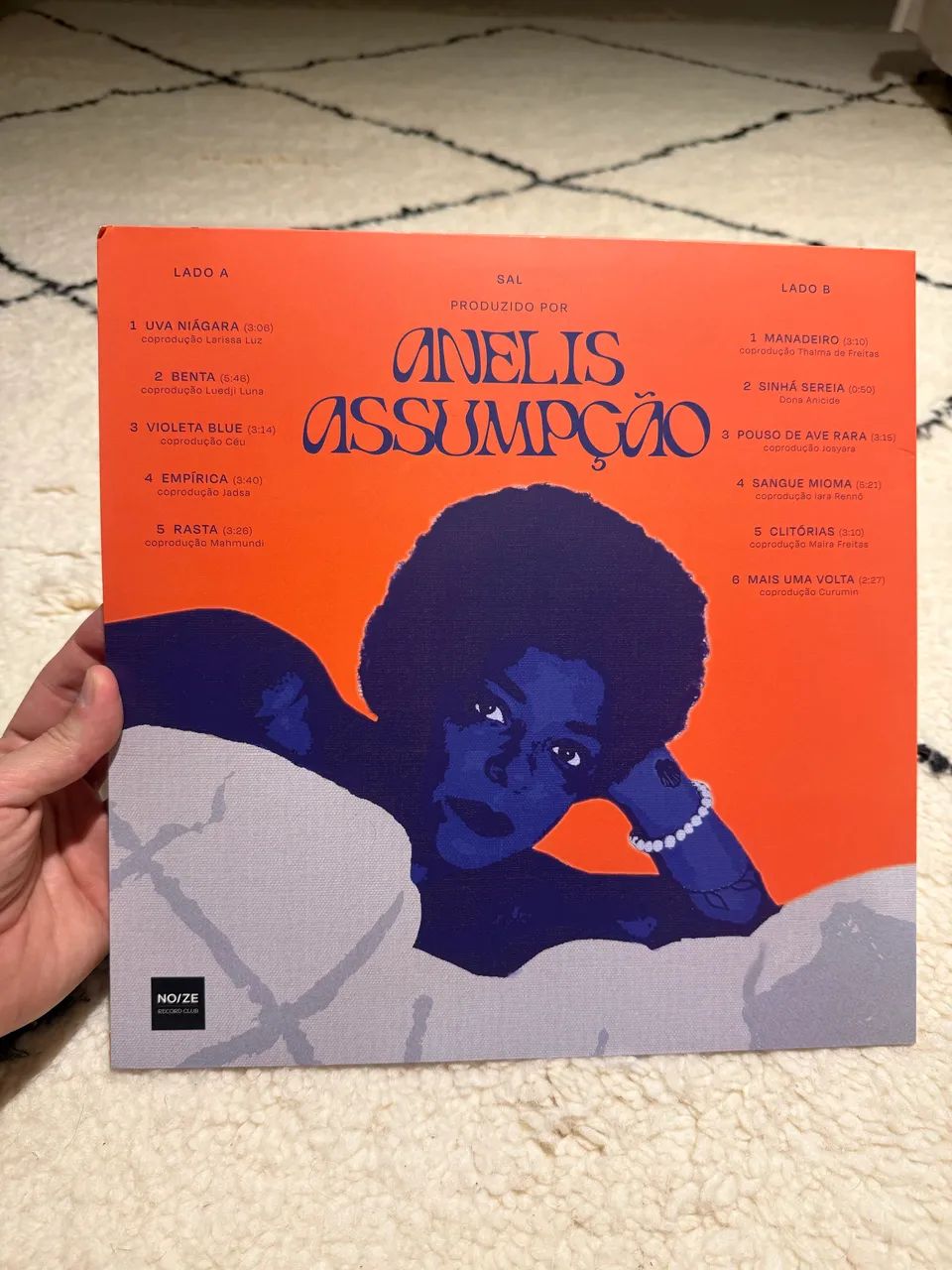 LP Anelis Assumpção - Sal - vinil novo - Foto 2
