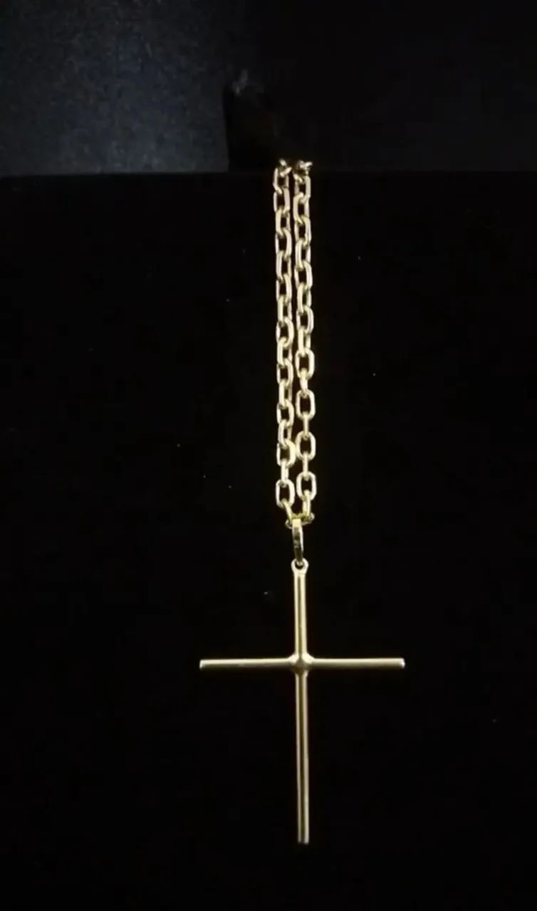 Corrente Cartier com Pingente em Ouro 18k 