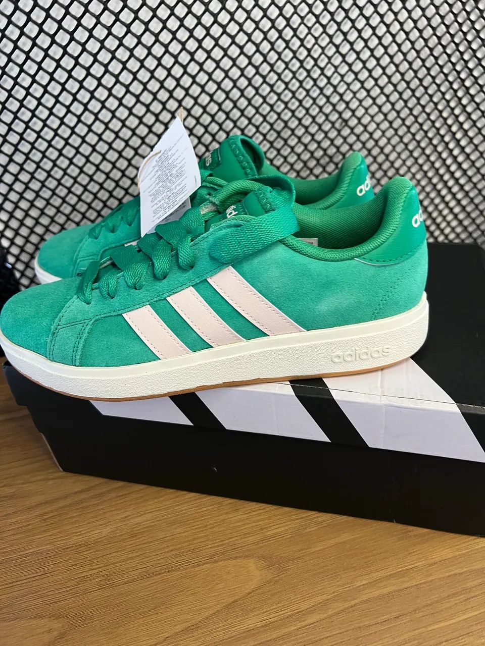 Tênis Adidas Grand Court Original Base Suede  - Foto 6