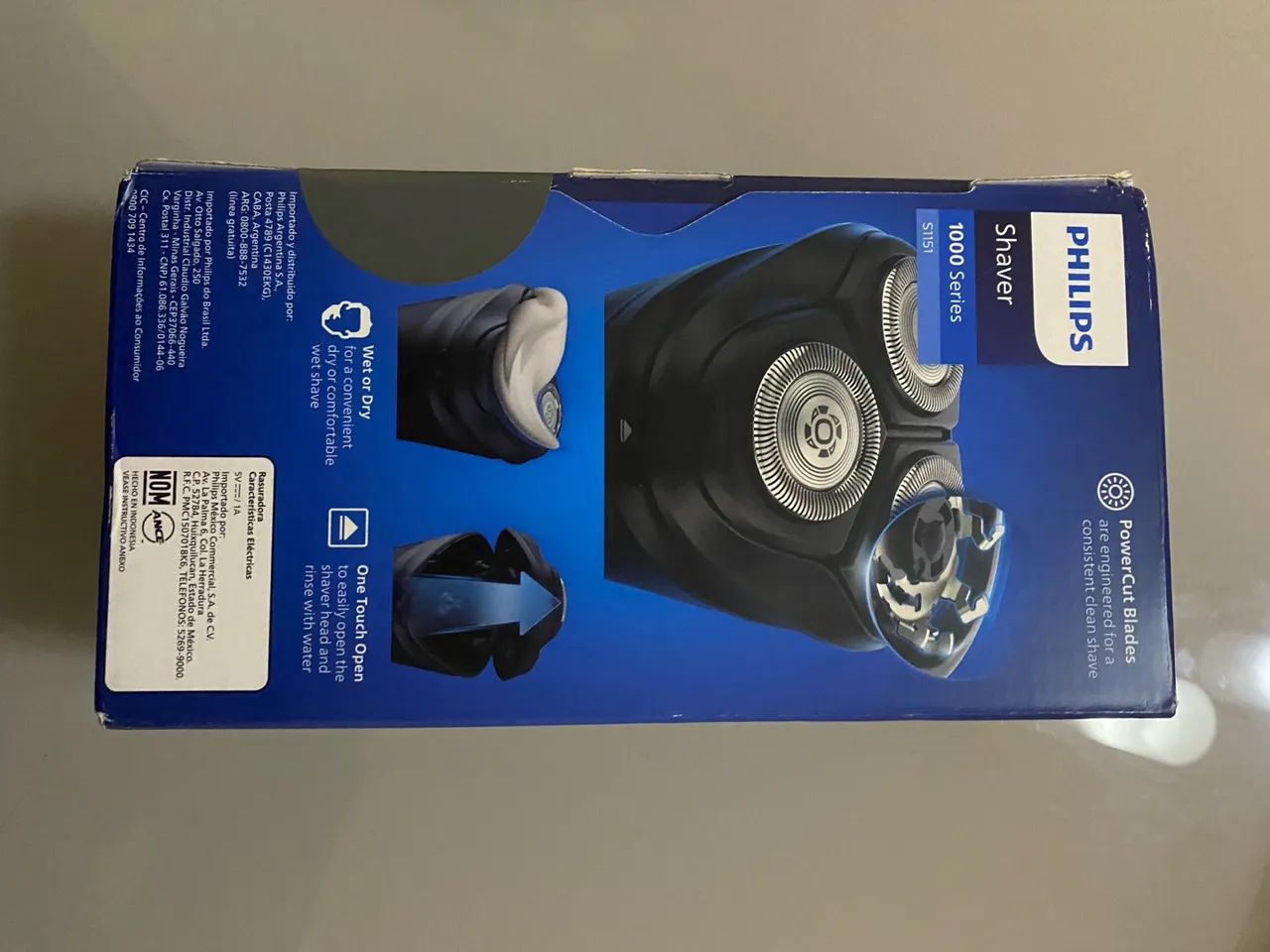 Barbeador Elétrico Philips 1000 Series - Novo - Foto 2