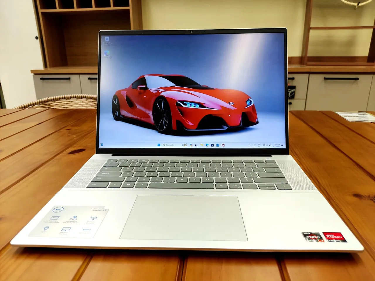 NOTEBOOK DELL AMD RYZEN 7/ TELA IPS 16.1 SLIM / SSD M2 NVME 1 TERA 