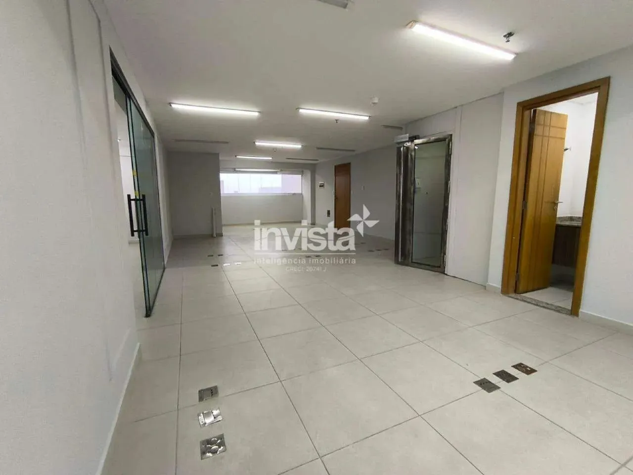 Sala Comercial para Alugar na Vila Mathias em Santos