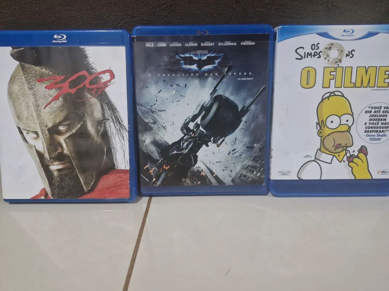 Coleção de Blu-Ray: 300, Batman, Simpsons e Wolverine - Foto 5