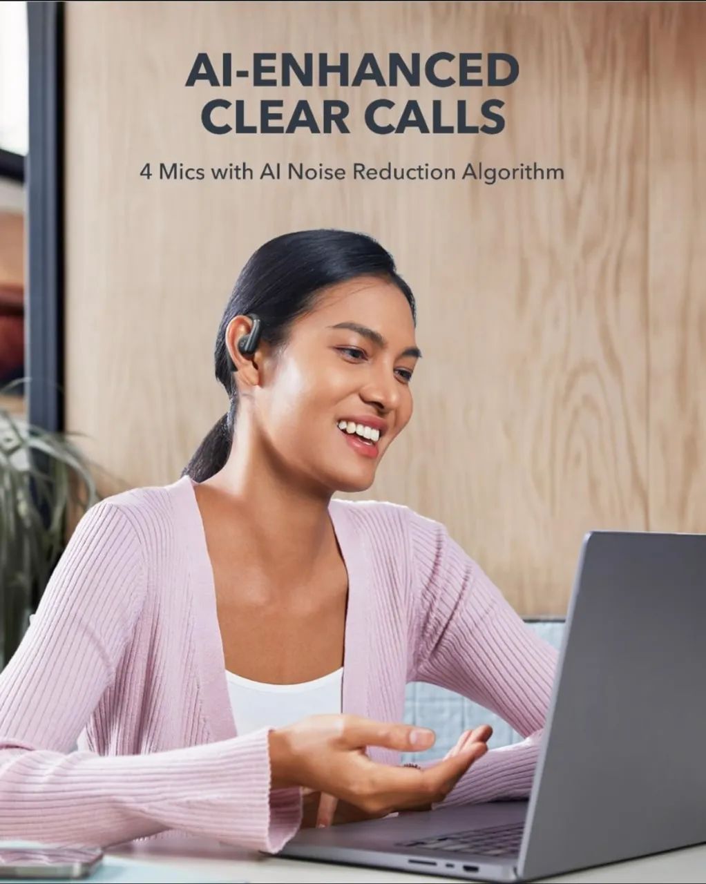  Fone de ouvido Anker Soundcore Aerofit Open-ear True-Wireless Earbuds - Foto 3