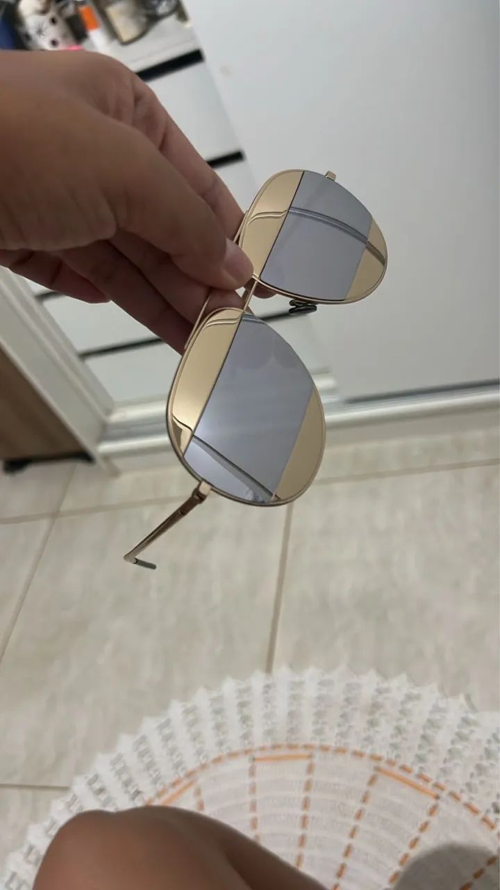 Óculos Cristian dior aviador original 
