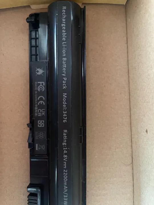 Bateria para Notebook Dell 3476 - 14.8V 2200mAh